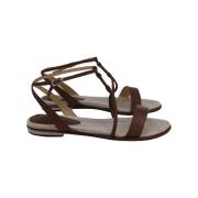 Alexandre Birman Pre-owned Pre-owned Laeder sandaler Brown, Dam