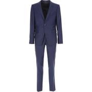 Emporio Armani Suits Blue, Herr