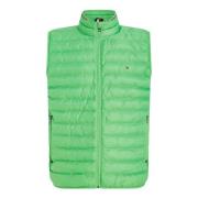 Tommy Hilfiger Ärmelös dunjacka i återvunnen polyester Green, Herr