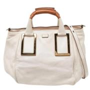 Chloé Pre-owned Pre-owned Laeder totevskor Beige, Dam