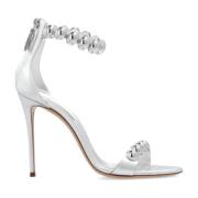 Casadei Tropicana Julia klack sandaler Gray, Dam