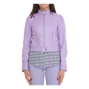 Liu Jo Biker jacket Purple, Dam