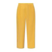 Munthe Kosmila plisserade byxor Yellow, Dam