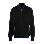 Balmain Bomber Jackets Black, Herr