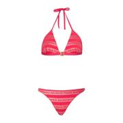 Balmain Paris triangel bikini Red, Dam