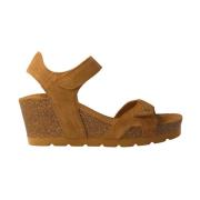 Panama Jack Wedges Brown, Dam