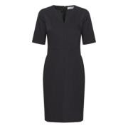 InWear Klassisk Svart Zella Klänning Black, Dam