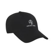 Anine Bing Svart Jeremy Baseball Cap Black, Dam