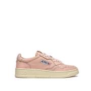 Autry Retro High Top Sneaker Pink, Dam