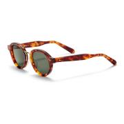 Valentino Honey Tortoise Light Gold Sunglasses Multicolor, Unisex