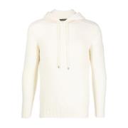 Tagliatore Knitwear White, Herr