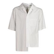 Lanvin Short Sleeve Shirts Multicolor, Herr