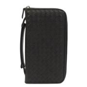 Bottega Veneta Vintage Pre-owned Laeder plnbcker Black, Dam