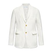 Comme des Garçons Blazer med spetsiga slag White, Herr