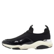 Salvatore Ferragamo Pre-owned Pre-owned Nylon sneakers Black, Dam