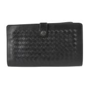 Bottega Veneta Vintage Pre-owned Laeder plnbcker Black, Dam