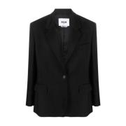 Msgm Jackets Black, Dam