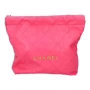 Chanel Vintage Pre-owned Laeder chanel-vskor Pink, Dam