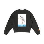 Heron Preston Sweatshirts Black, Herr