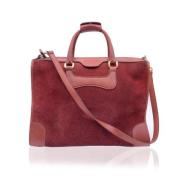 Gucci Vintage Pre-owned Mocka handvskor Red, Dam