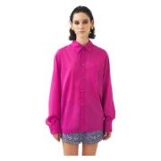 Antik Batik Oversized skjorta Anna Pink, Dam