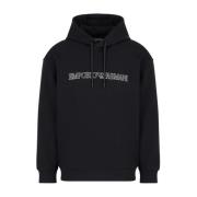 Emporio Armani Sweatshirts Black, Herr