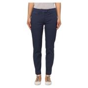 Dondup Slim-fit Trousers Blue, Dam