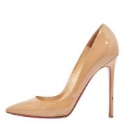 Christian Louboutin Pre-owned Pre-owned Laeder klackskor Beige, Dam