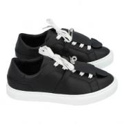 Hermès Vintage Pre-owned Laeder sneakers Black, Dam