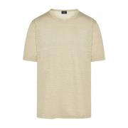 Barba T-Shirts Beige, Herr