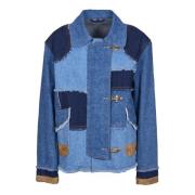 Fay Denim Jackets Multicolor, Dam