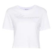 Blumarine T-Shirts White, Dam