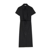 Patrizia Pepe Shirt Dresses Black, Dam