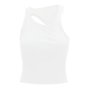 MM6 Maison Margiela Sleeveless Tops White, Dam