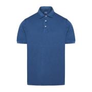 Fedeli Polo Shirts Blue, Herr