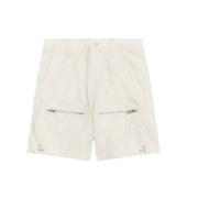 Isabel Marant Bomull Ecru Shorts med Dragkedjefickor Beige, Herr