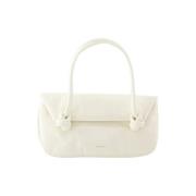 Jil Sander Laeder handvskor Beige, Dam