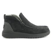 Hey Dude Svart Mocka Ankelboot Black, Dam