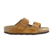 Birkenstock Dam Cognac Arizona Sandaler Brown, Dam