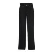 Jacquemus Trousers Black, Dam