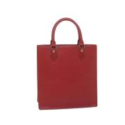 Louis Vuitton Vintage Pre-owned Laeder handvskor Red, Dam