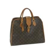 Louis Vuitton Vintage Pre-owned Canvas handvskor Brown, Dam