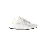 Versace Pre-owned Pre-owned Laeder sneakers White, Herr