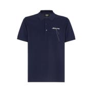 Fendi Polo Shirts Blue, Herr