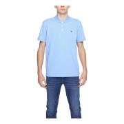 Napapijri Polo Shirts Blue, Herr