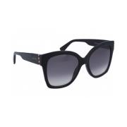 Gucci Stiliga Gradient Lins Solglasögon Black, Dam