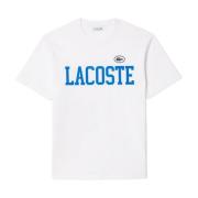 Lacoste T-Shirts White, Herr