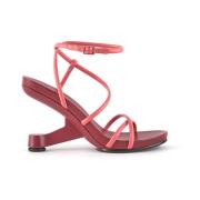 United Nude High Heel Sandals Red, Dam