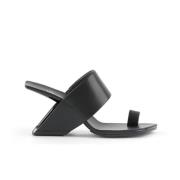 United Nude Heeled Mules Black, Dam