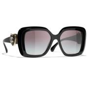 Chanel Sunglasses Black, Unisex